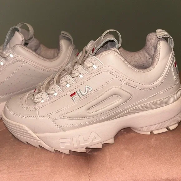 Athletic Shoe Fila Sneakers Peach Fila Sneakers Peach